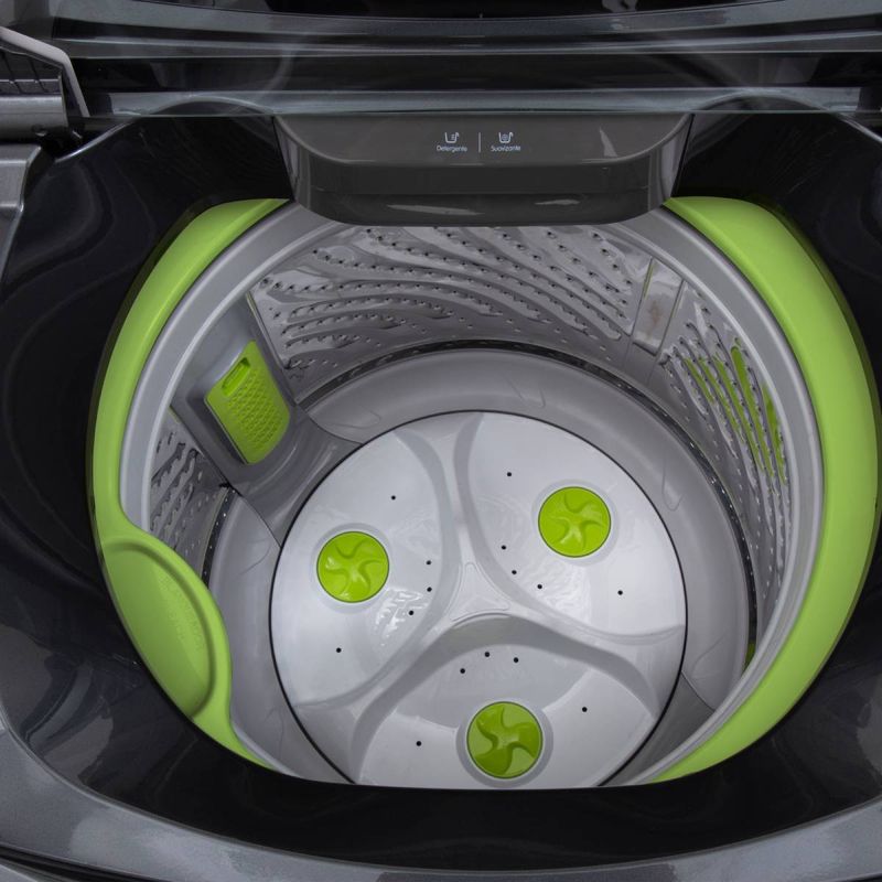 lavadora digital atlas 18 kg ox haceb grafito