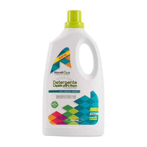 Detergente líquido para ropa Haceb Care 2 Lt - Haceb
