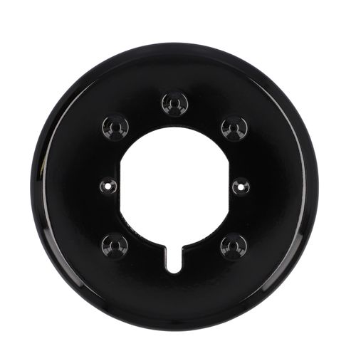 Cúpula para cubierta cristal Haceb, quemador rápido negro