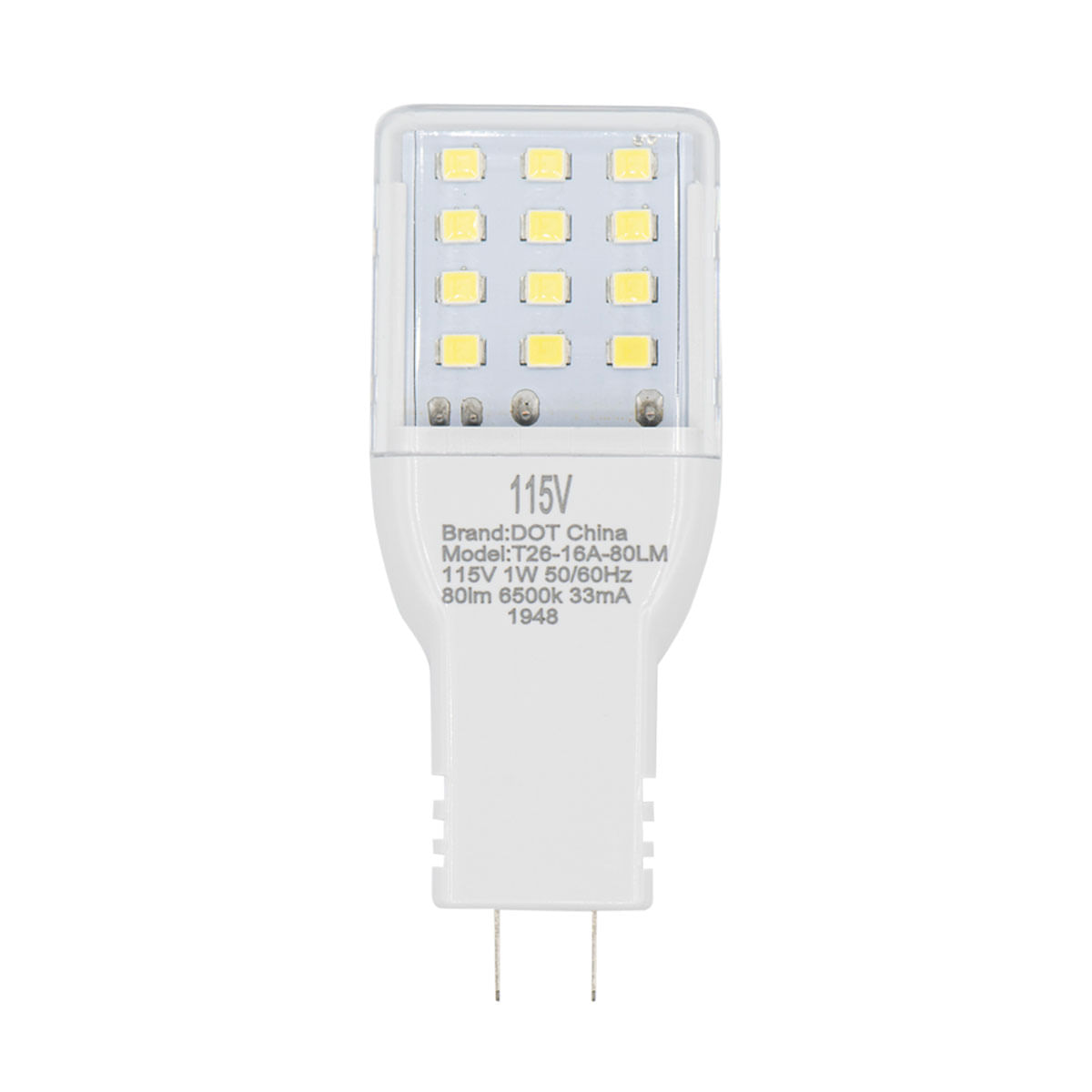 Bombillo placa led 115V, para nevera Haceb