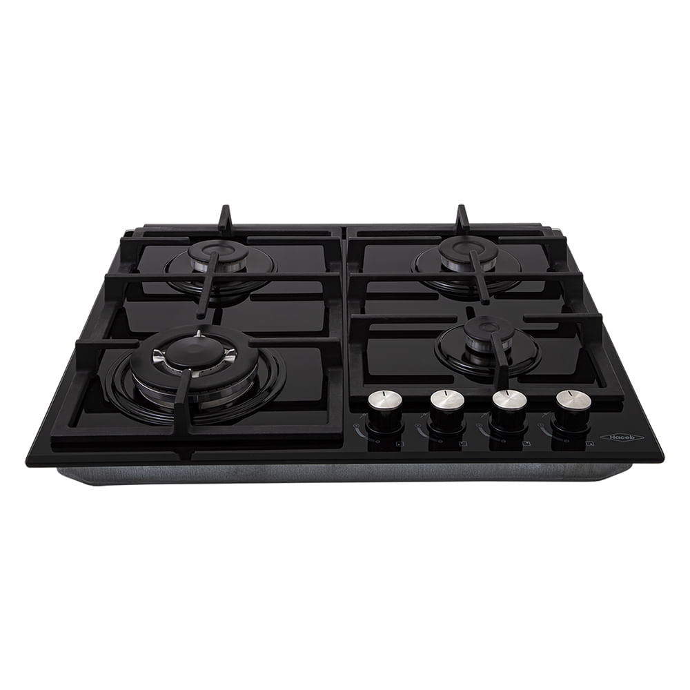 Estufa de empotrar Olivo cristal 60x51 cm triple corona gas natural Haceb