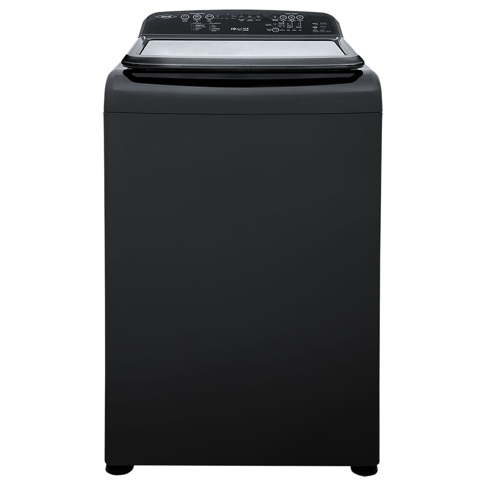 Lavadora Haceb IVY 19 Kilogramos Panel Digital Negra