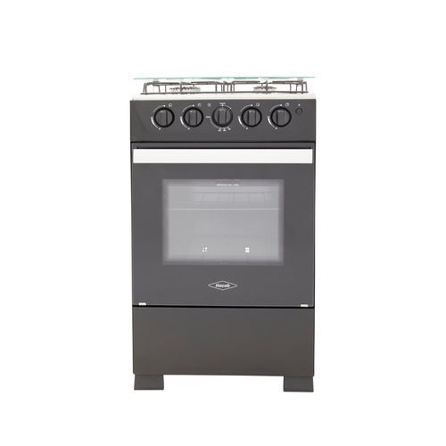 Estufa Romero Vidrio Haceb 50 cms Gas Propano Negra