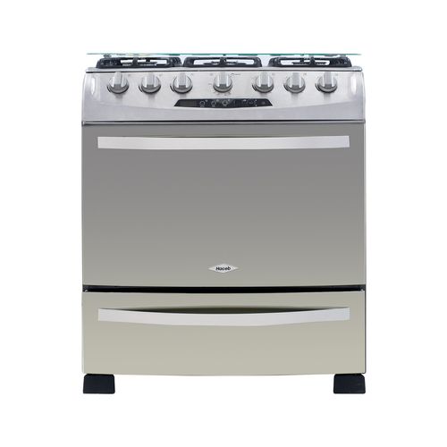 Estufa Orégano Haceb Ultra 76 cms inox gas propano
