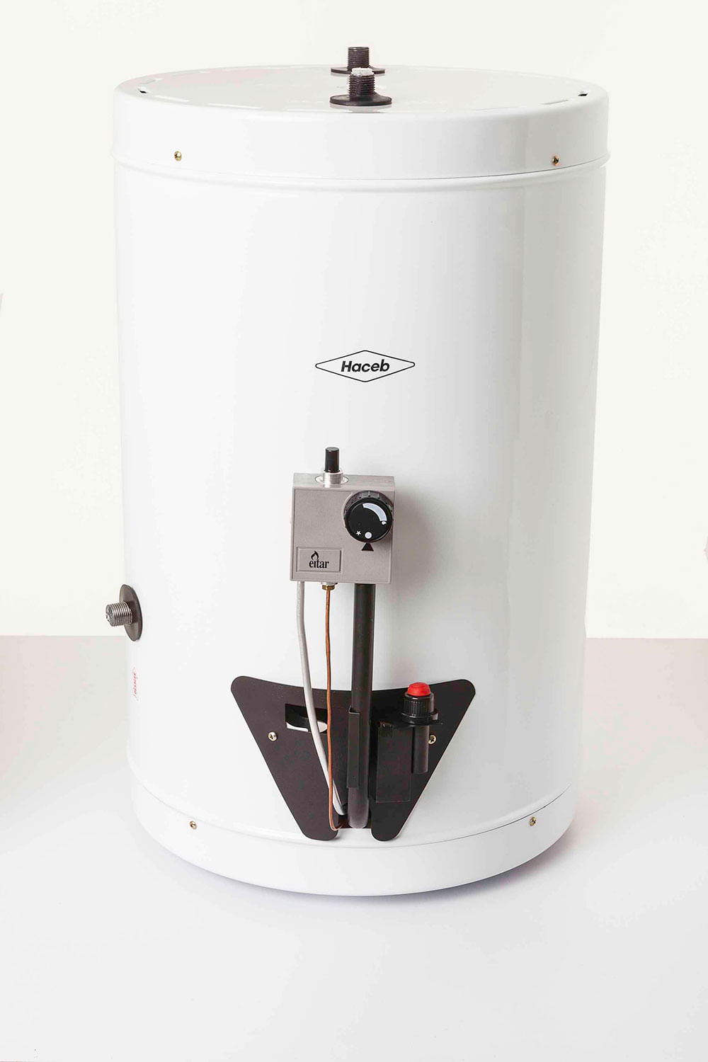 Calentador de agua Haceb acumulación a gas natural 15 galones blanco