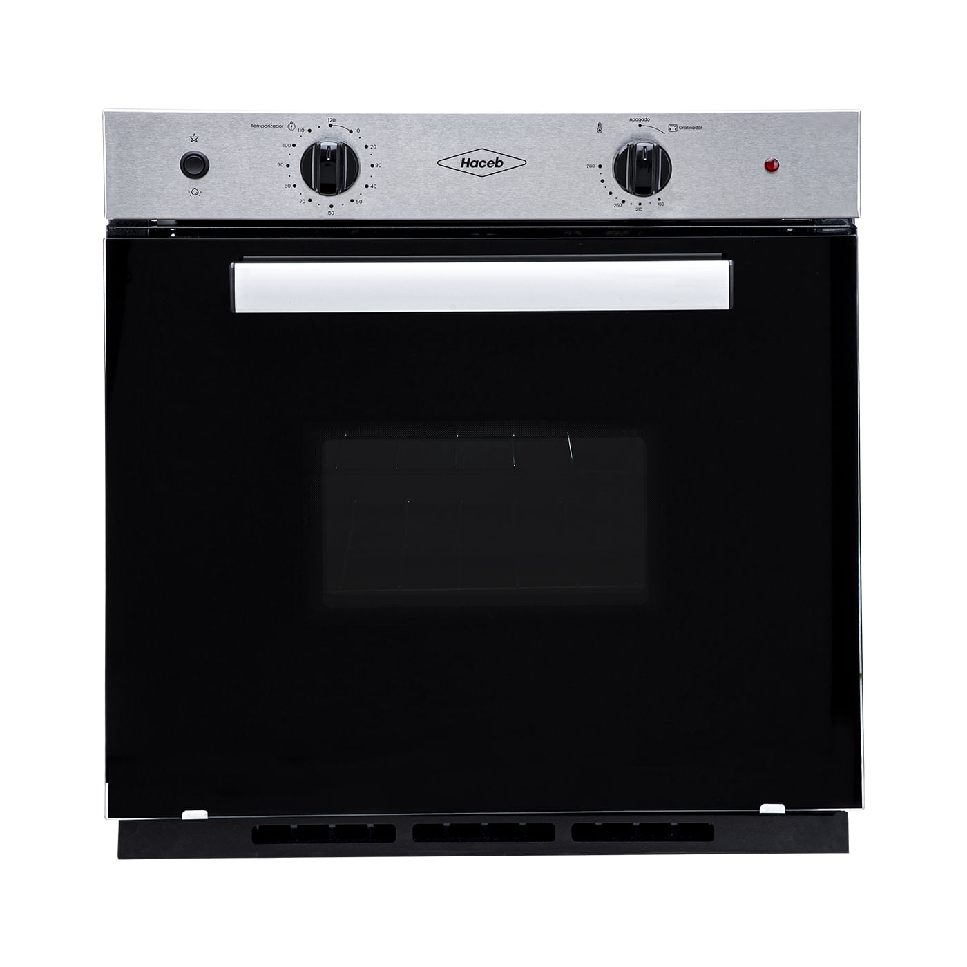 Horno mixto 60 cm PA inox negro gas propano 120V Haceb