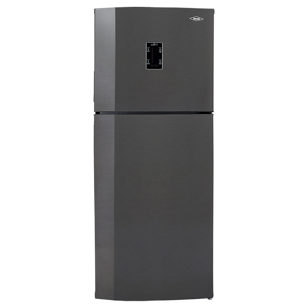 Nevera Haceb No Frost 404 Litros Manija integrada Inox Negra