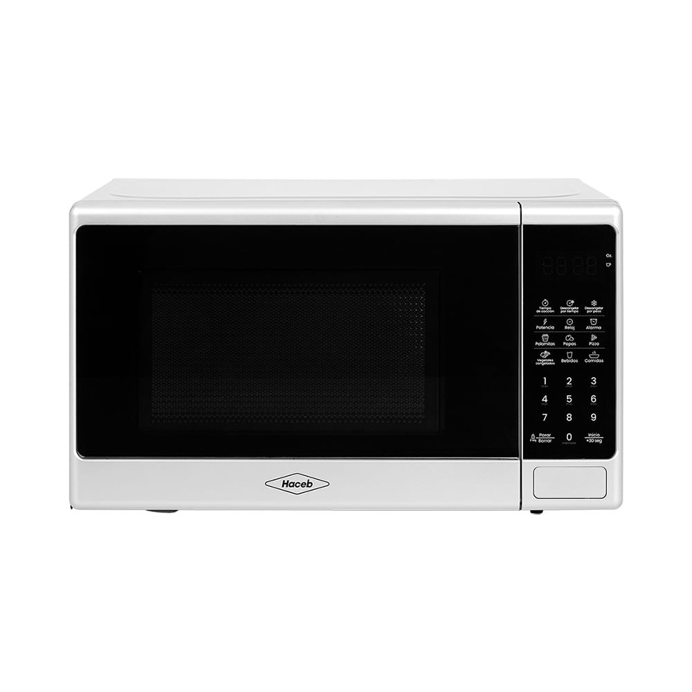 Horno microondas Haceb 0,7 plateado
