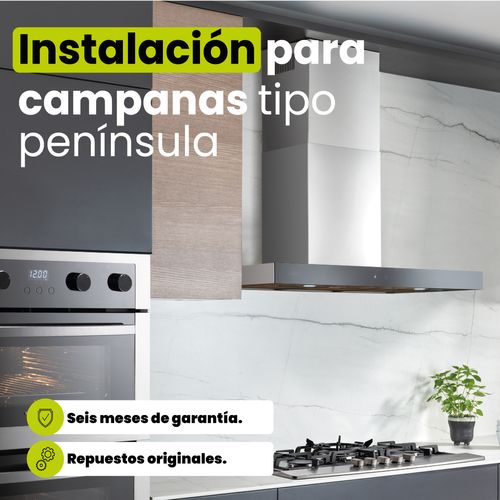 Instalación Campana peninsula