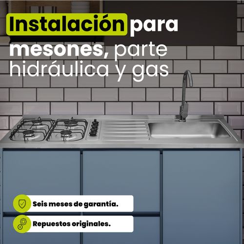 Instalación Mesones Haceb - Parte hidraulica y gas