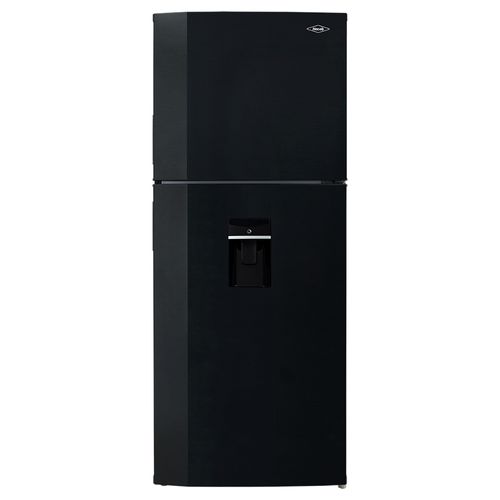 Nevera Haceb No frost 404 Litros dispensador de agua manija integrada Negro Esmeralda inverter