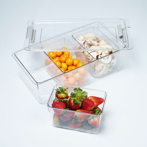 Organizador para neveras  con 3 divisiones