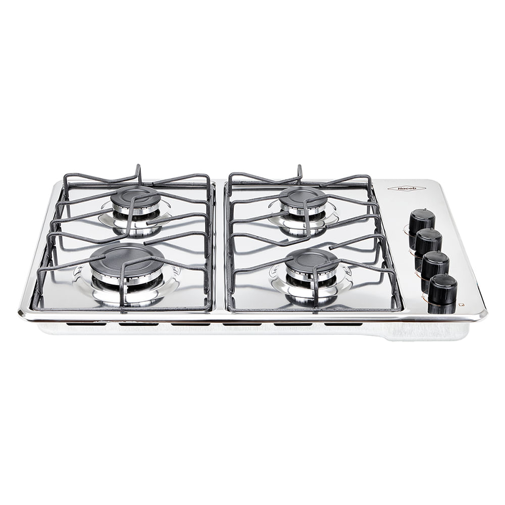 Estufa de empotrar Haceb inox 60x43 cm alambrón a gas propano