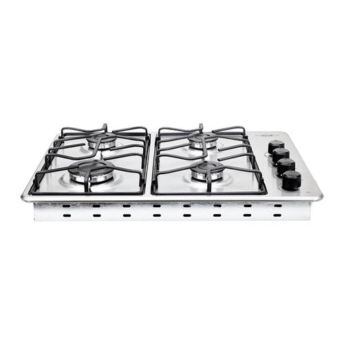 Estufa de empotrar Haceb inox 60x43 cm platina a gas natural