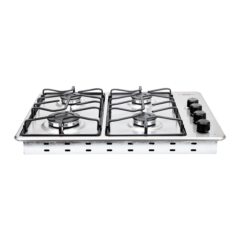 Estufa de empotrar Haceb inox 60x43 cm platina a gas natural