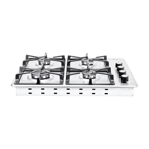 Estufa de empotrar Haceb inox 60x51 cm hierro fundido a gas propano