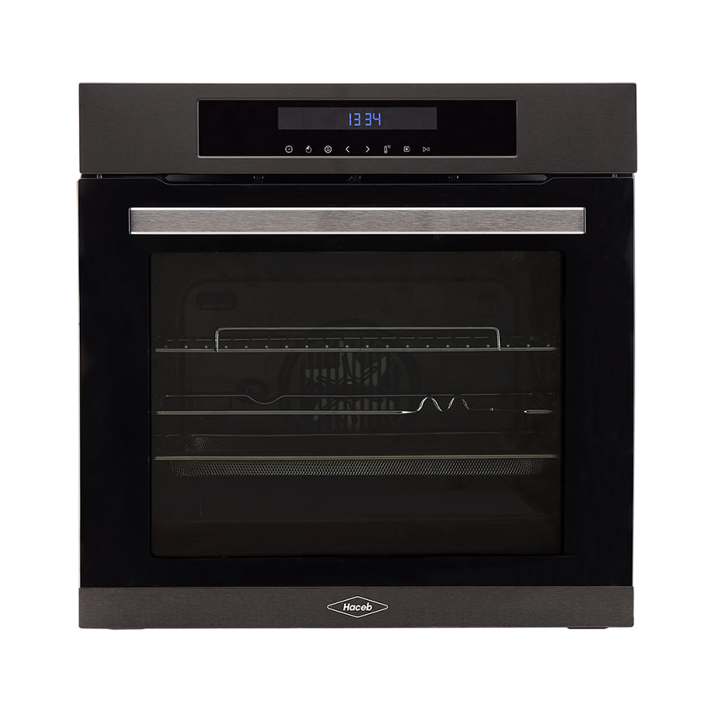 Horno electrico digital Haceb de 60cm Inox-negro a 220V
