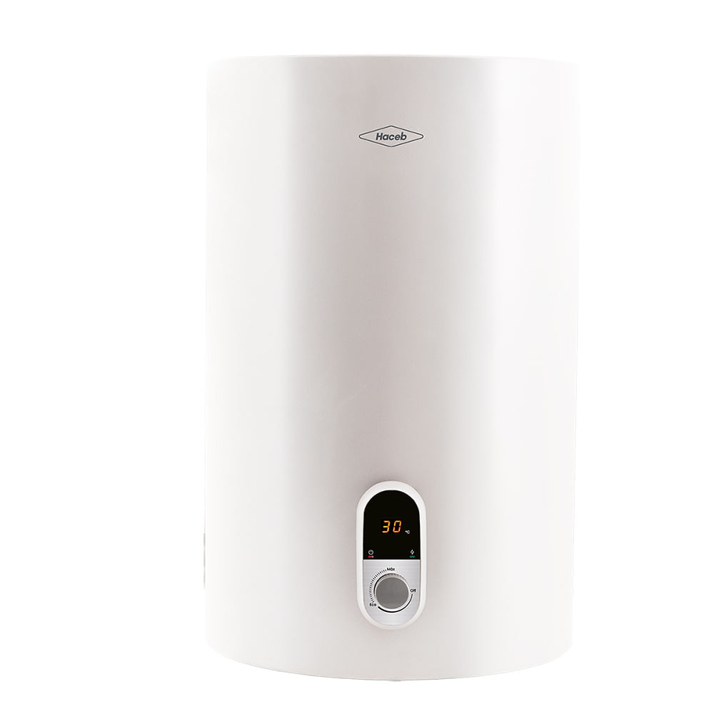 Calentador 44 L o 11 gal acumulación eléctrico 120 V blanco Haceb