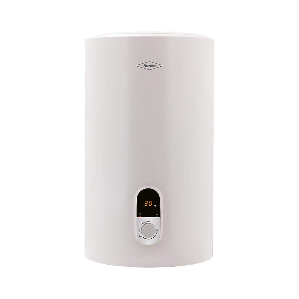 Calentador 74 L u 19 gal acumulación eléctrico 120 V blanco Haceb