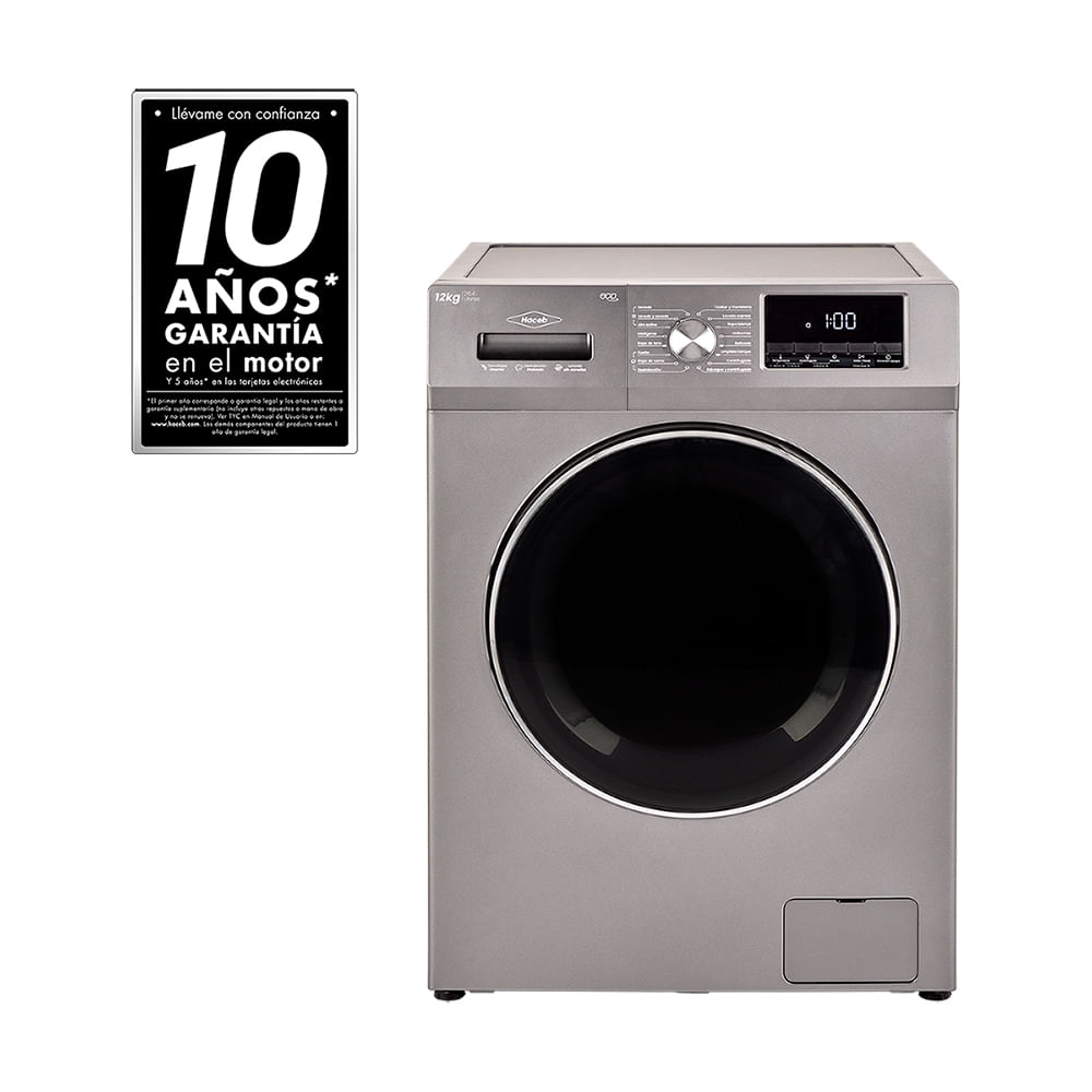 Lavadora secadora Haceb carga frontal 12 kg