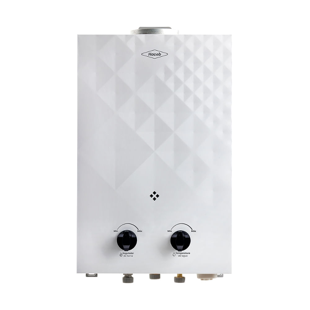 Calentador paso tiro natural 5 L gas natural blanco Haceb