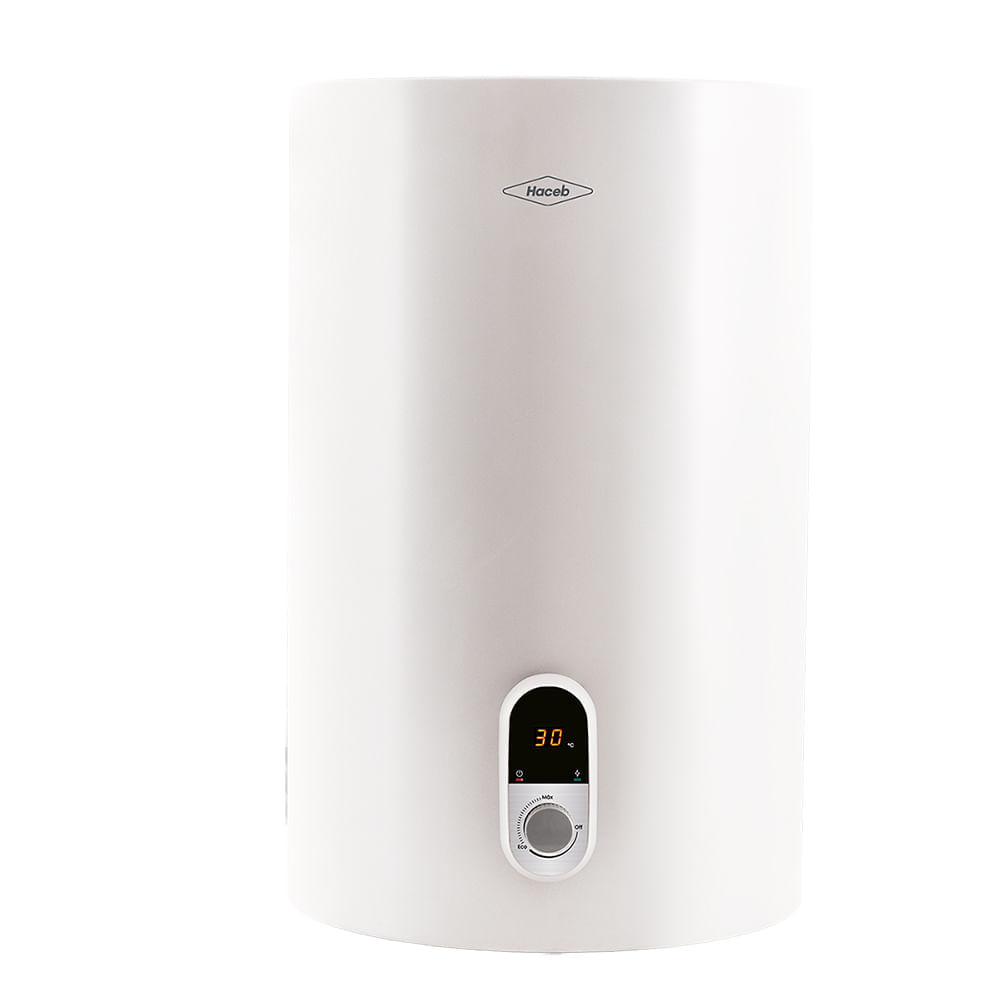 Calentador 44 L o 11 gal acumulación eléctrico 120 V blanco Haceb
