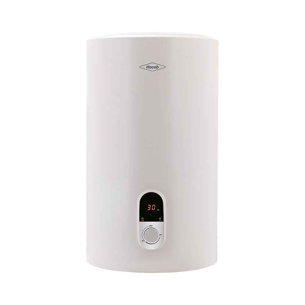 Calentador 74 L u 19 gal acumulación eléctrico 120 V blanco Haceb