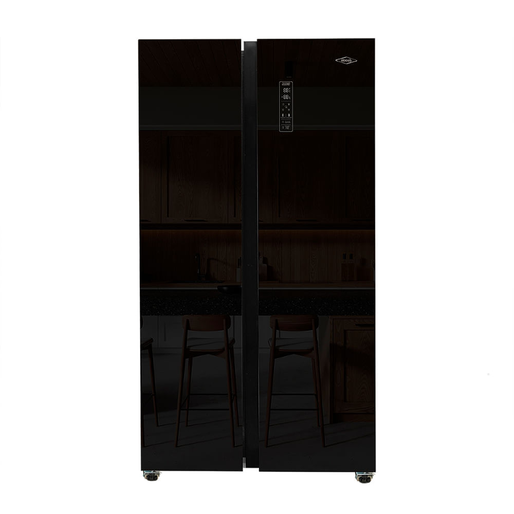 Nevecon Haceb 480 Litros Cristal Negro