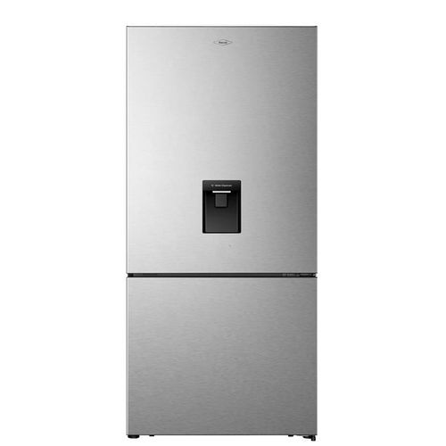 Nevera Haceb Bottom Mount 543 Litros con Dispensador de Agua Inox