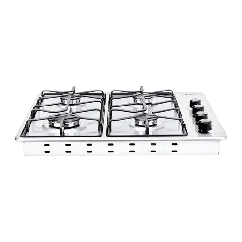 Estufa de empotrar Haceb inox 60x51 cm platina a gas propano