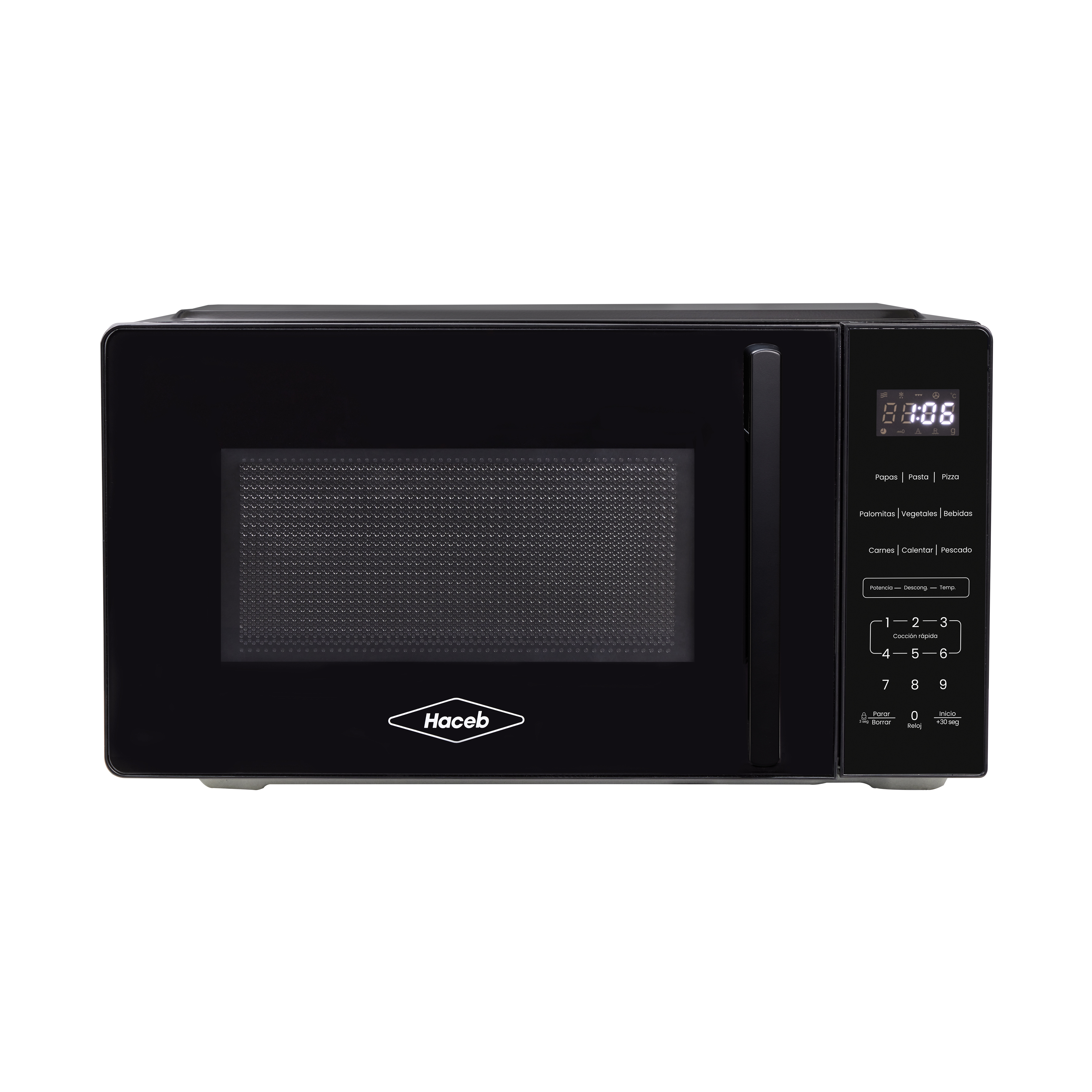 Horno Microondas Haceb 0.7-20L Negro con Manija