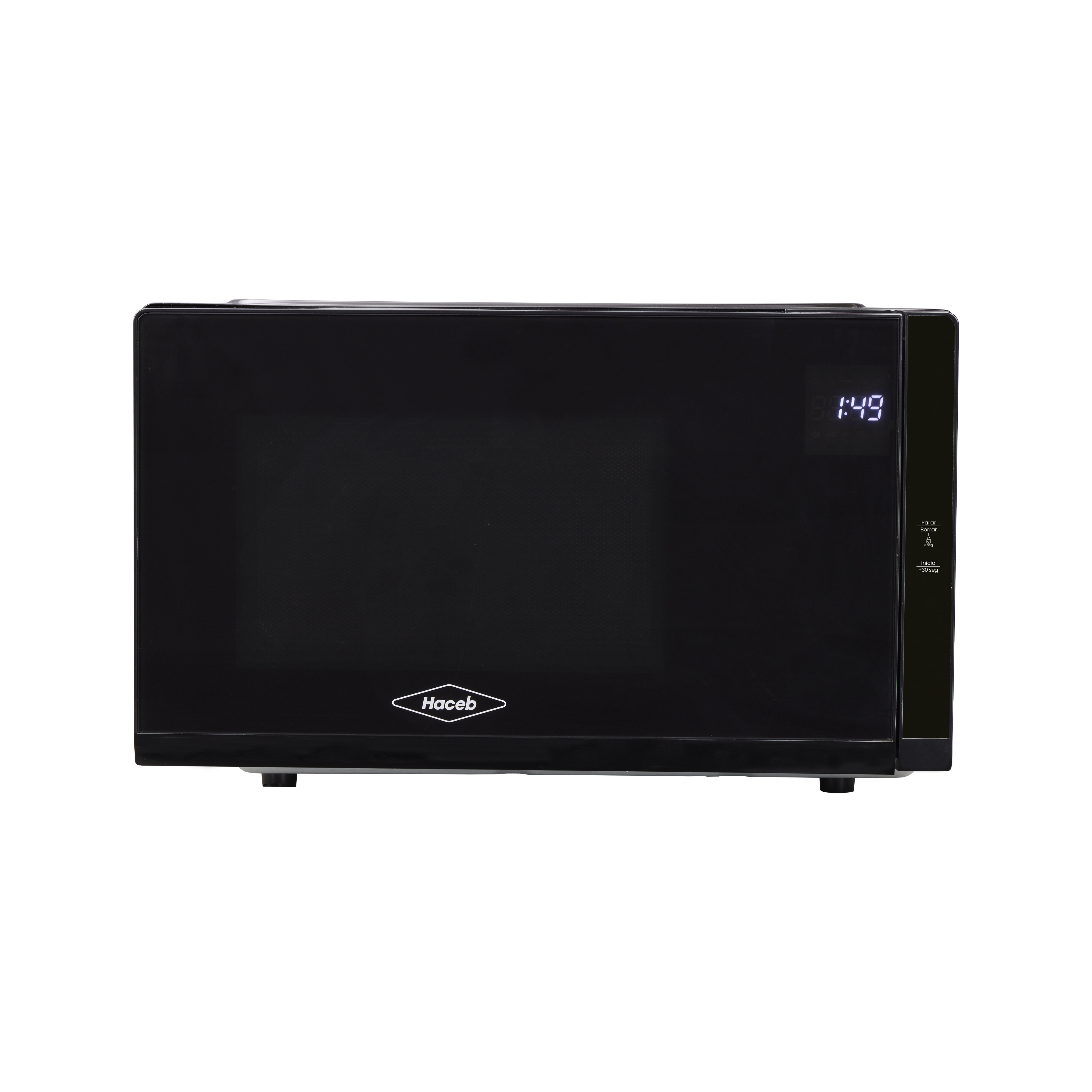Horno Microondas Haceb 25 Litros Con Grill Negro