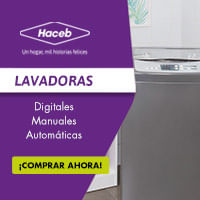 lavadoras manuales y digitales haceb